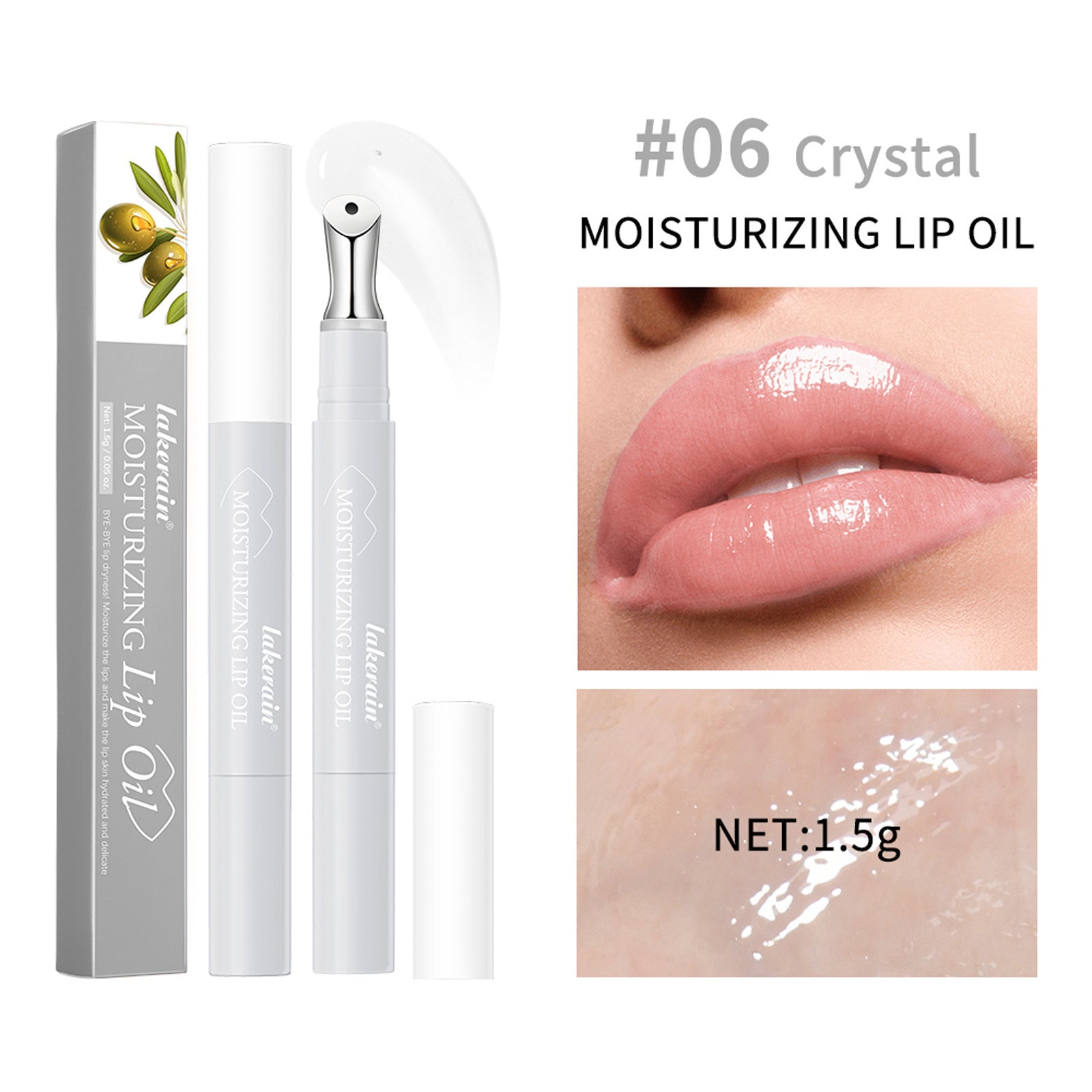 Nourishing Moisturizing Full Lips Lip Gloss Lip Balm