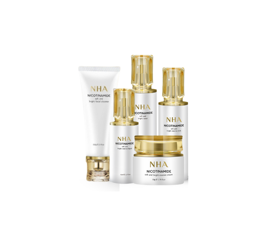 NHA Nicotinamide Soft and Bright Skincare Set