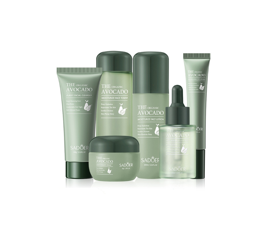 SADOER Organic Avocado Moisturizing Set