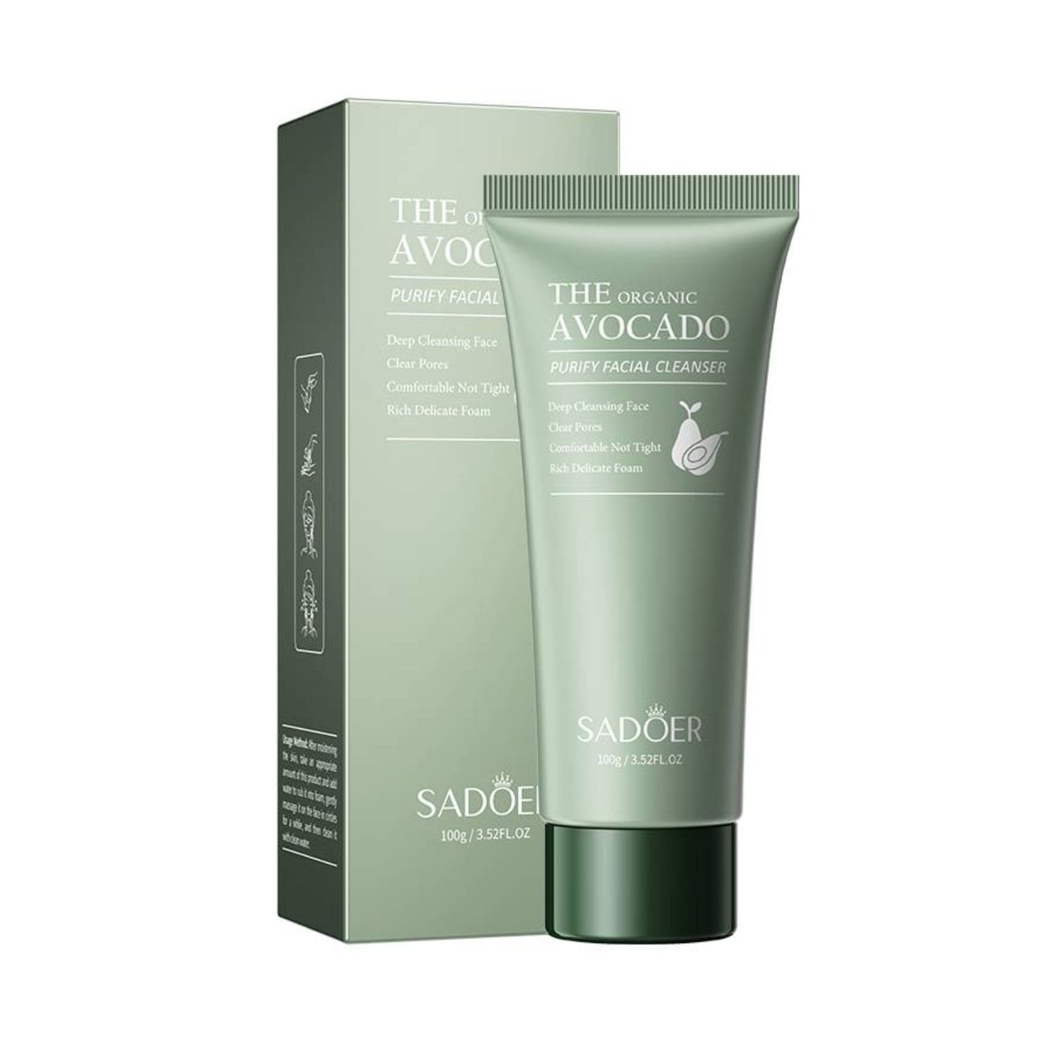 SADOER Organic Avocado Moisturizing Set