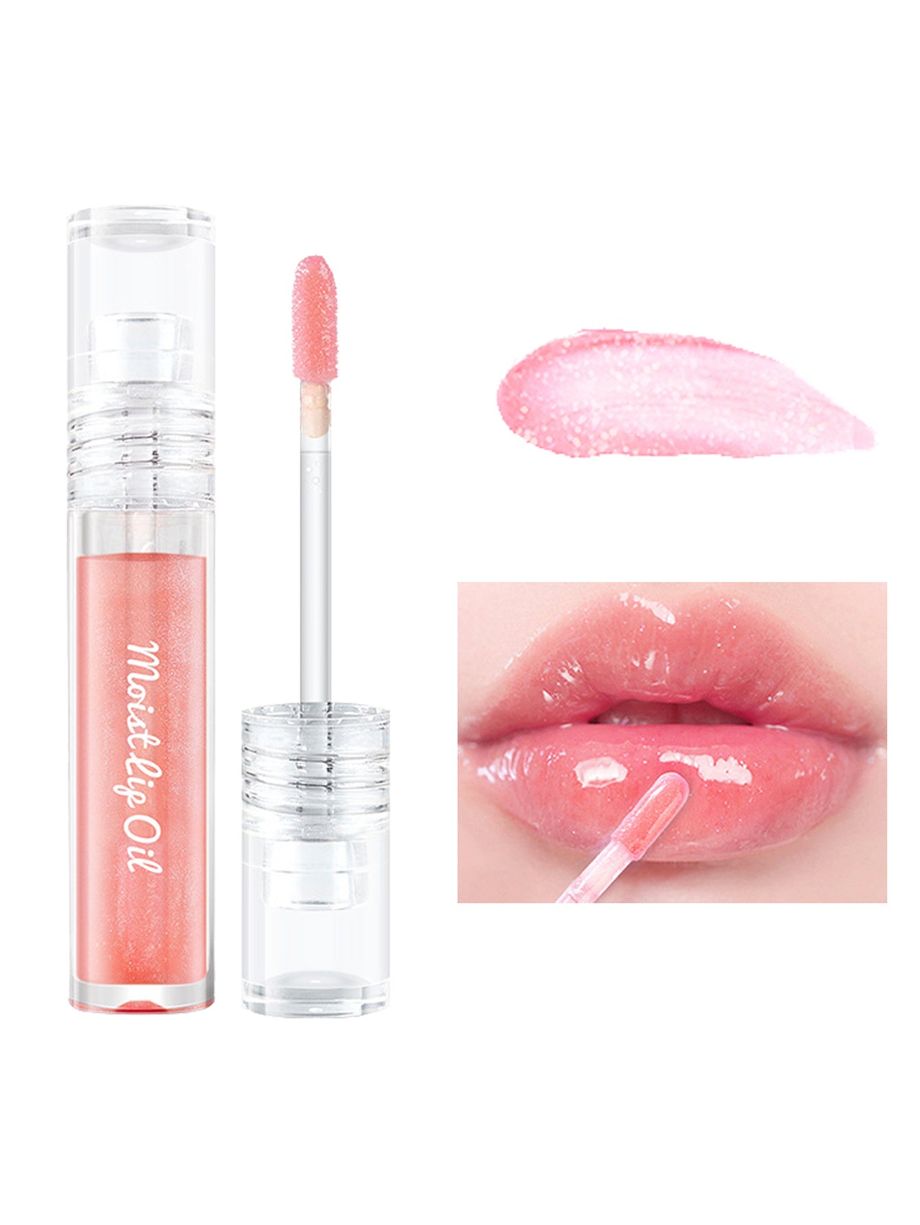 Moisturizing Lip Oil for Dry Lips – Natural Hydrating Gloss