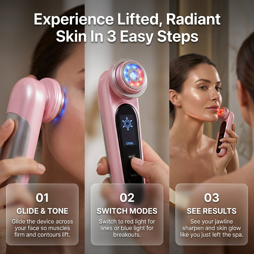 EMS Microcurrent Beauty Device