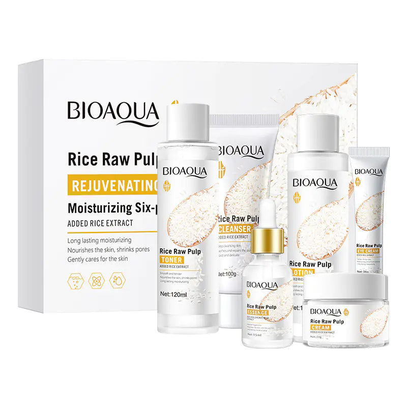 BIOAQUA Rice Essence Hydrating Skincare Set