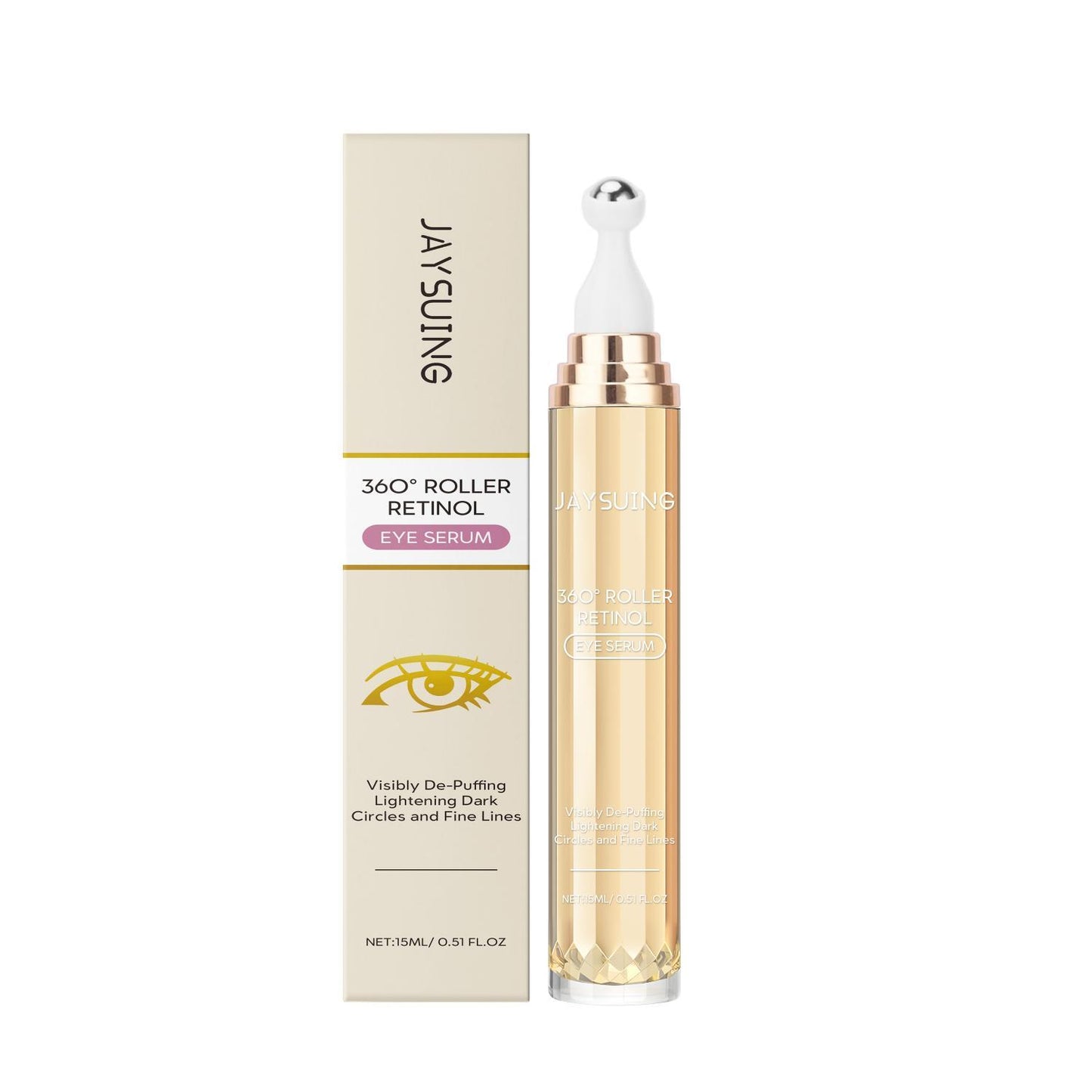 JAYSUING Roller Retinol Eye Serum