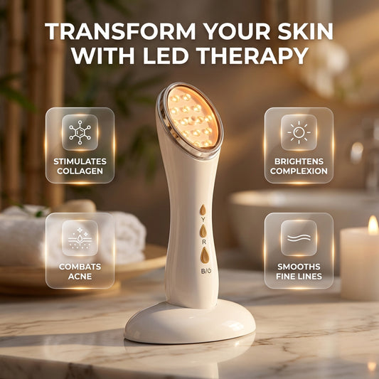 LED Light Facial Treatment Wand