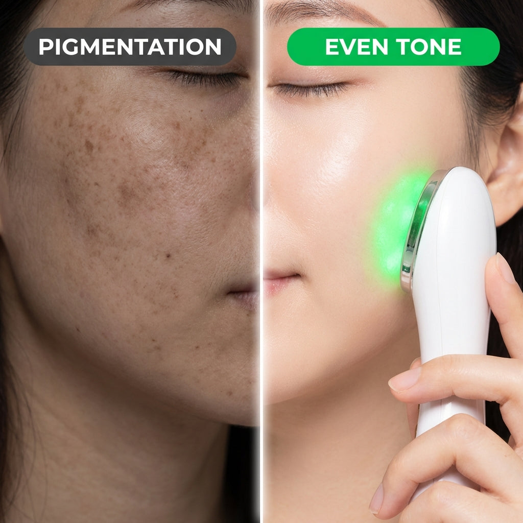 LED Light Facial Treatment Wand