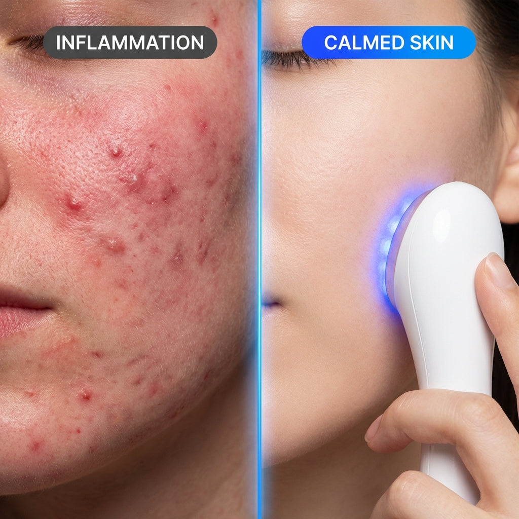 LED Light Facial Treatment Wand