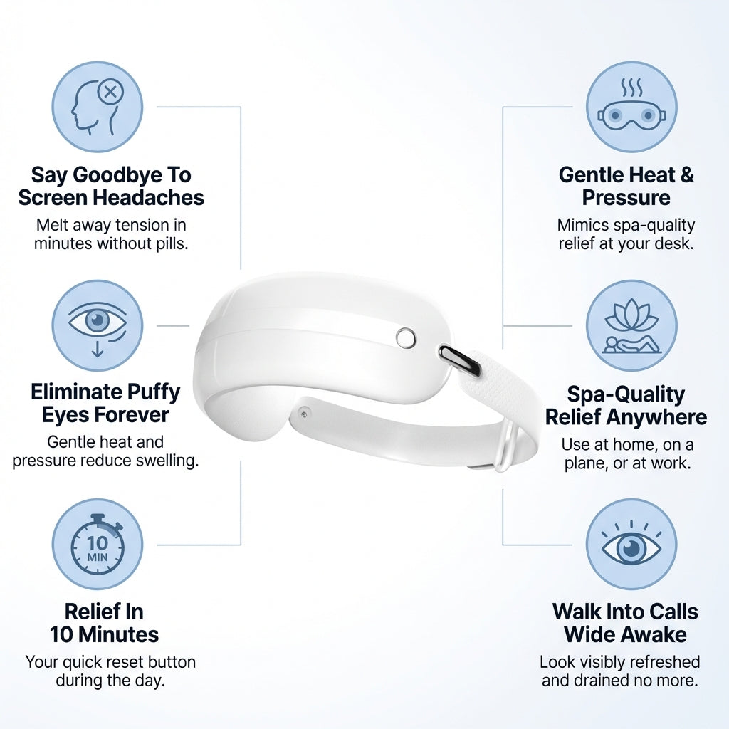 Hot Compress Eye Massager