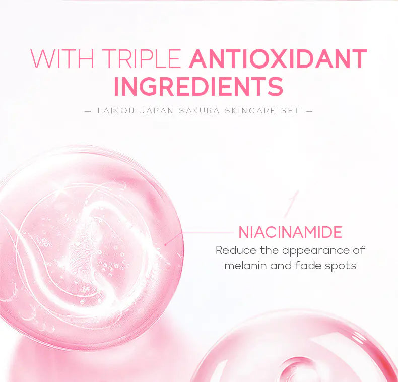 LAIKOU Japan Sakura Skincare Set